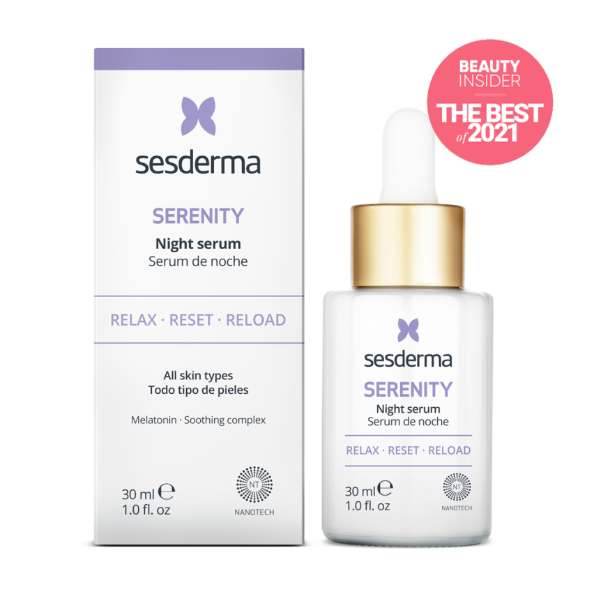 SERENITY Night serum  - Сыворотка ночная липосомальная, 30 мл