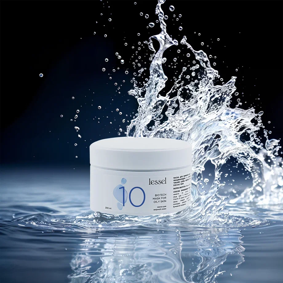 Маска для жирной кожи LESSEL BIOTECH MASK FOR OILY SKIN №10, 200 мл