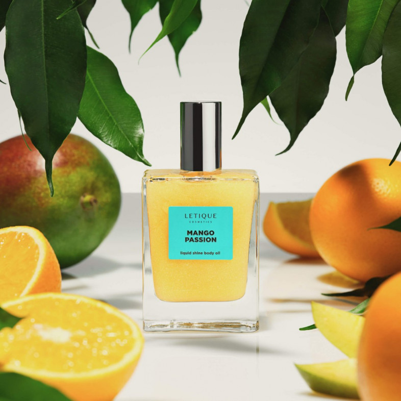 Мерцающее масло для тела MANGO PASSION, 50 мл