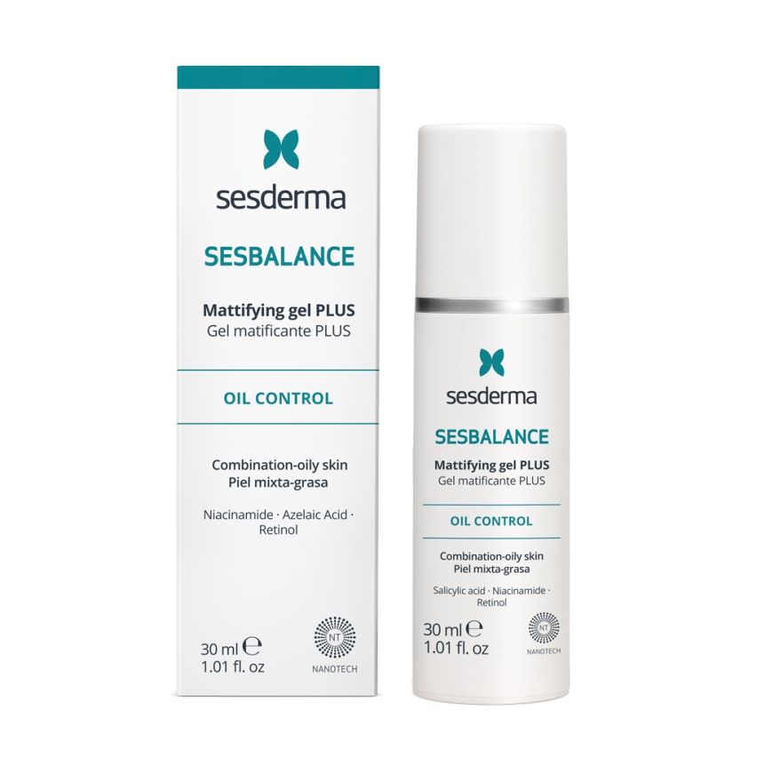 SESBALANCE Sebum-regulating gel plus – Гель себорегулирующий ПЛЮС, 30 мл