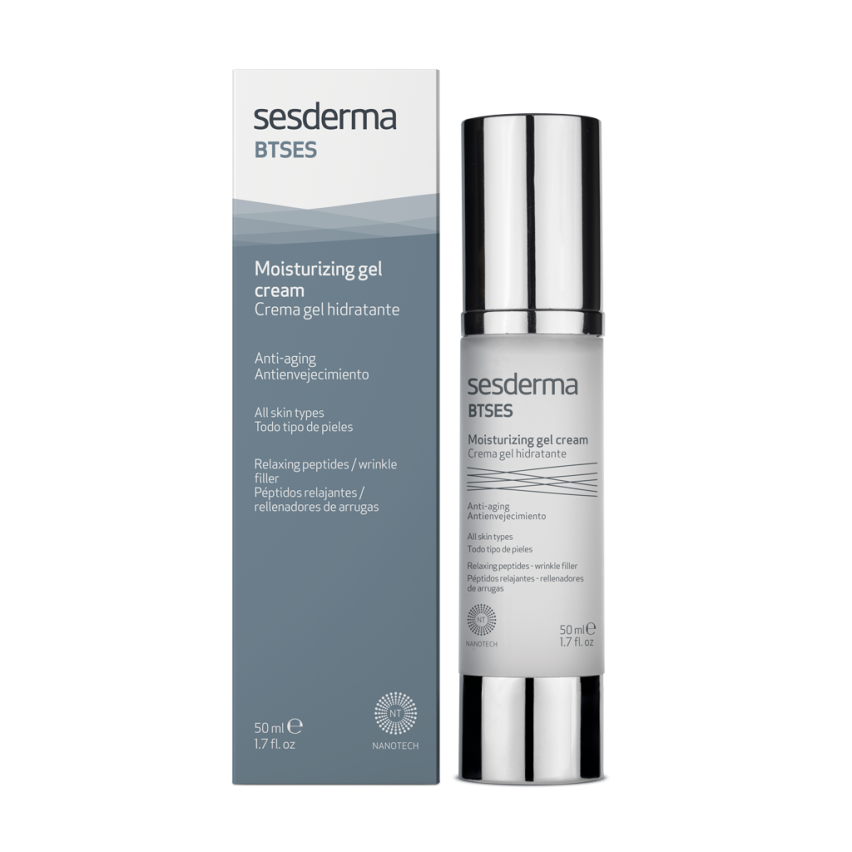BTSES Moisturizing gel cream – Крем-гель увлажняющий против морщин, 50 мл