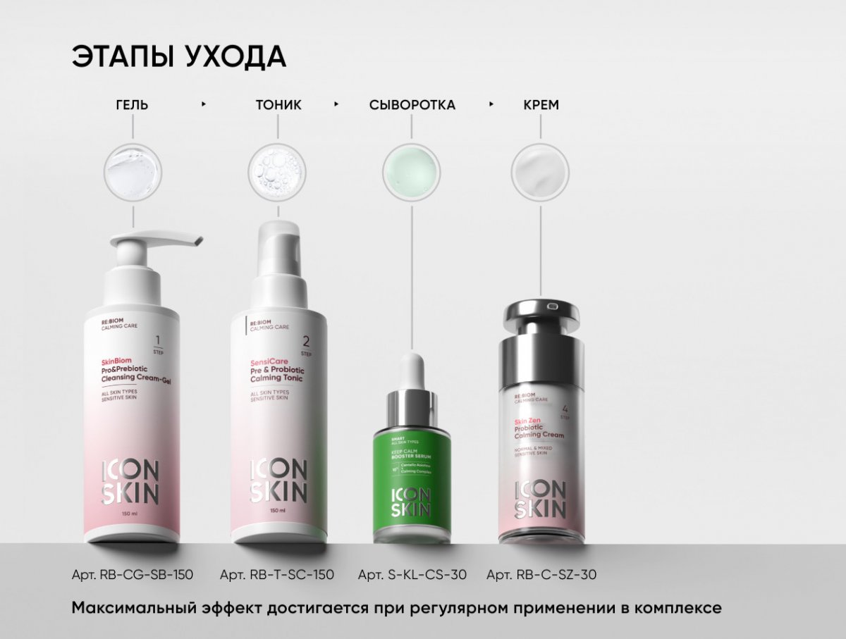 Успокаивающая сыворотка-концентрат с экстрактом центеллы азиатской Keep Calm / Keep Calm Booster Serum