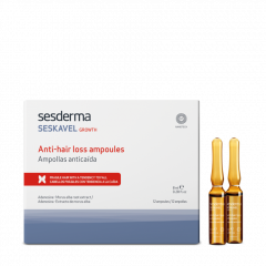 SESKAVEL Anti-hair loss ampoules – Средство в ампулах от выпадения волос, 12 шт. по 8 мл