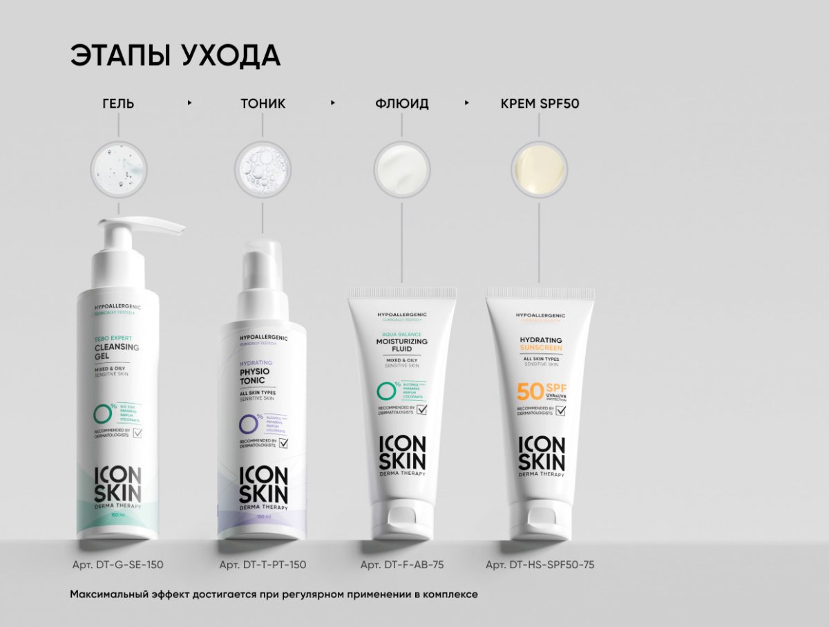 Увлажняющий солнцезащитный крем SPF 50 / Hydrating Sunscreen SPF 50